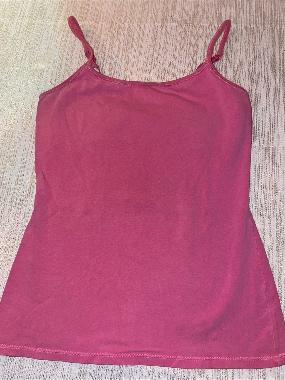 Express Women’s Slim Fit Spaghetti Strap Tank Top - Pink S